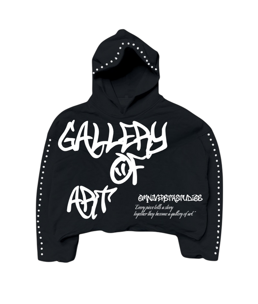 (NEW) GALLERY OF ART RHINESTONE HOODIE
